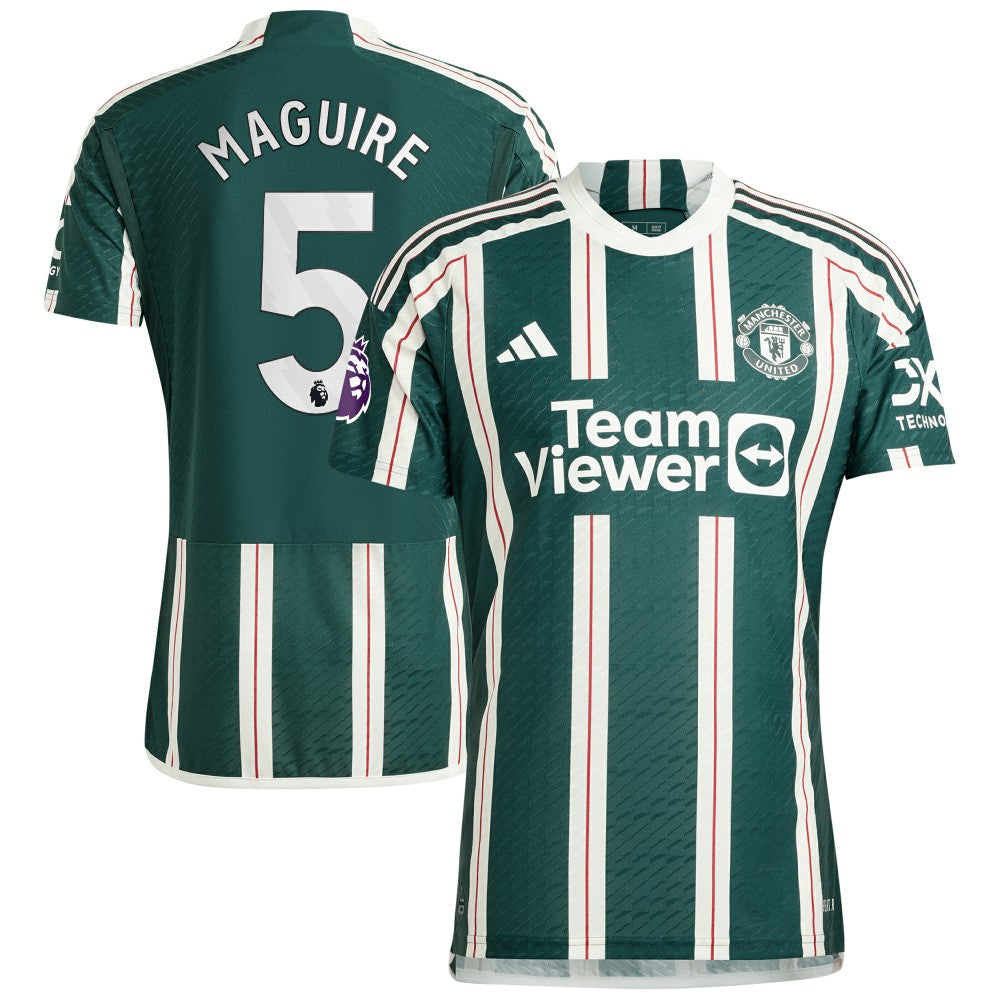 Adidas - Harry Maguire Manchester United 2023/24 Away Player Jersey - Green