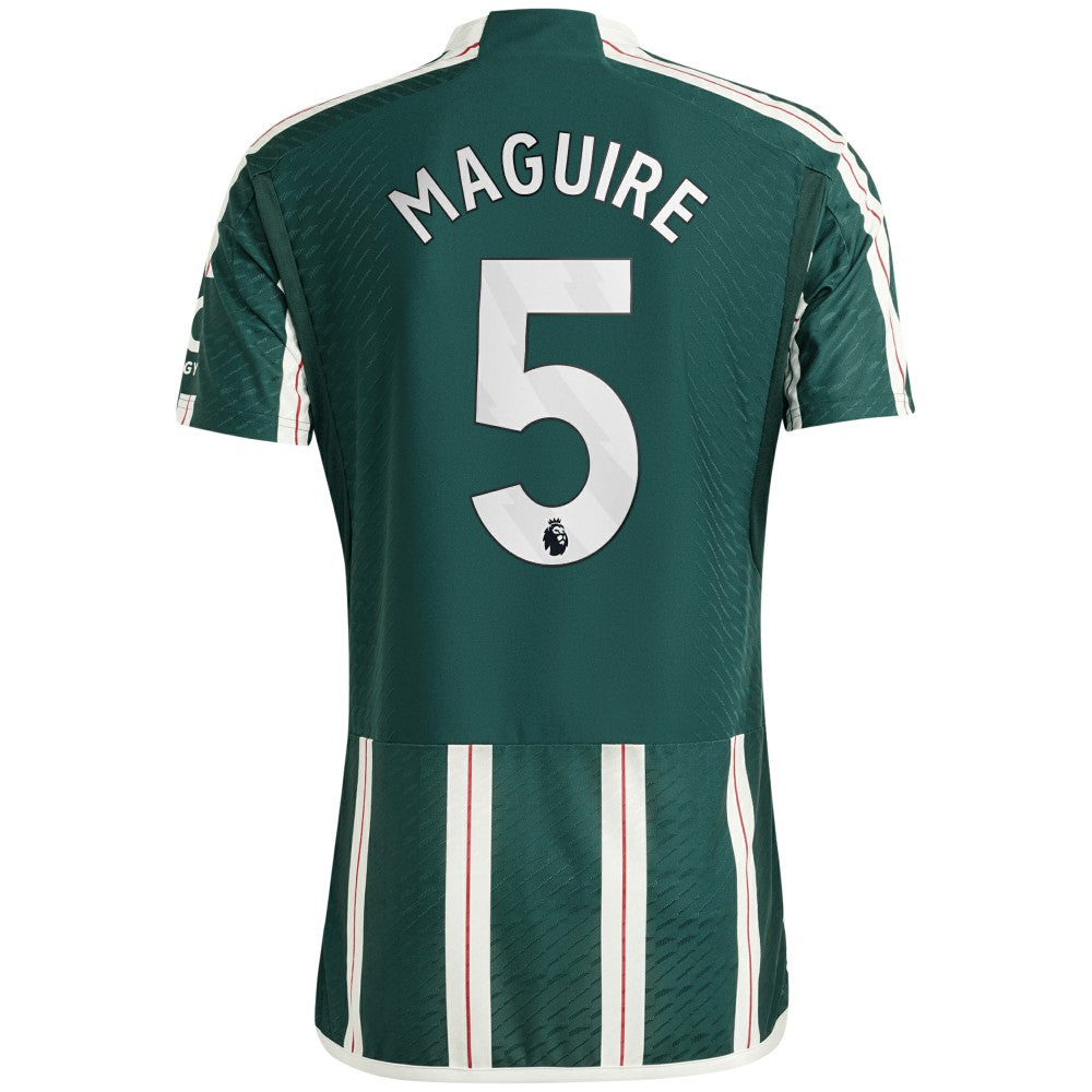 Adidas - Harry Maguire Manchester United 2023/24 Away Player Jersey - Green