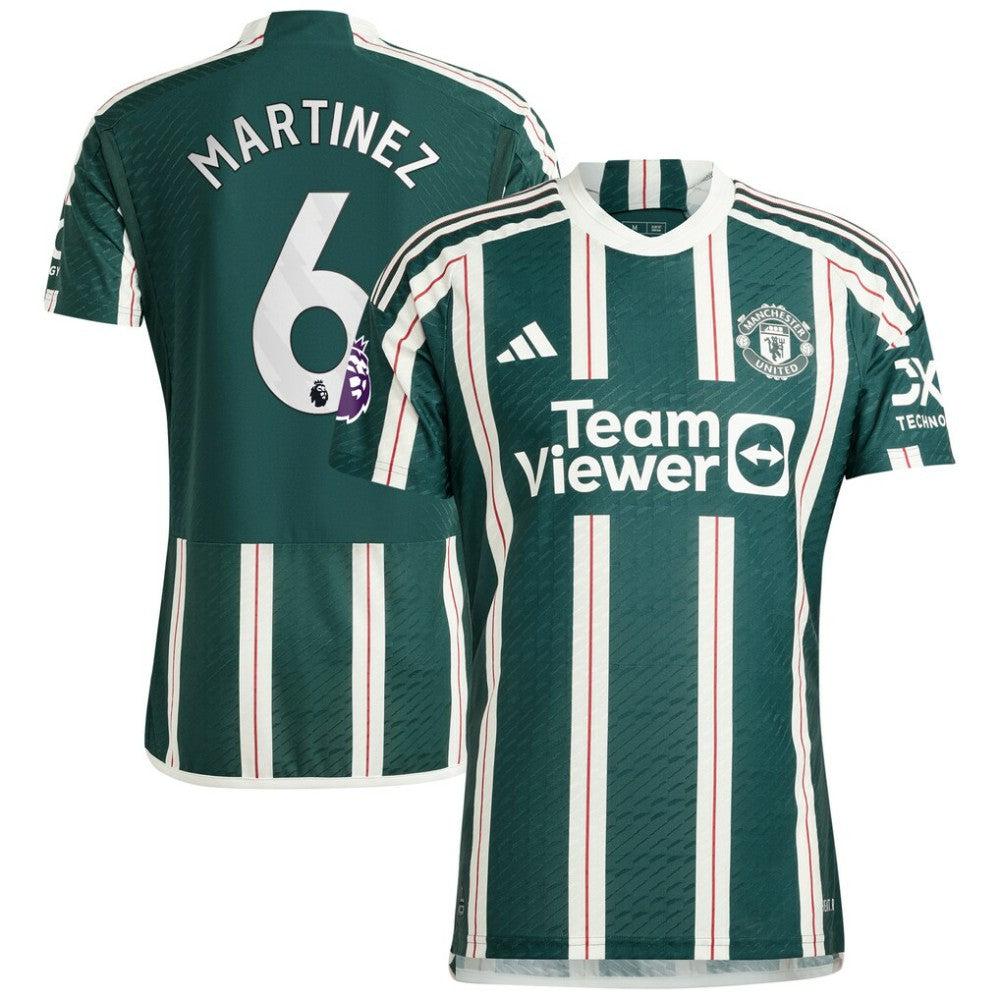 Adidas - Lisandro Martínez Manchester United 2023/24 Away Player Jersey - Green