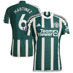 Adidas - Lisandro Martínez Manchester United 2023/24 Away Player Jersey - Green