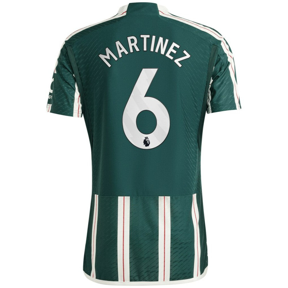 Adidas - Lisandro Martínez Manchester United 2023/24 Away Player Jersey - Green
