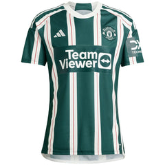 Adidas - Christian Eriksen Manchester United 2023/24 Away Replica Player Jersey - Green