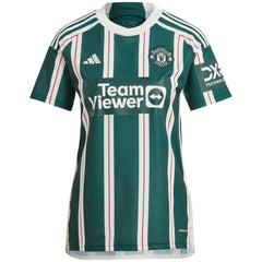 Adidas - Marcus Rashford Manchester United Women's 2023/24 Away Replica Player Jersey - Green