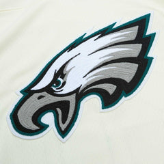 Brian Dawkins Philadelphia Eagles Chainstitch Legacy Jersey - Cream - Mitchell & Ness