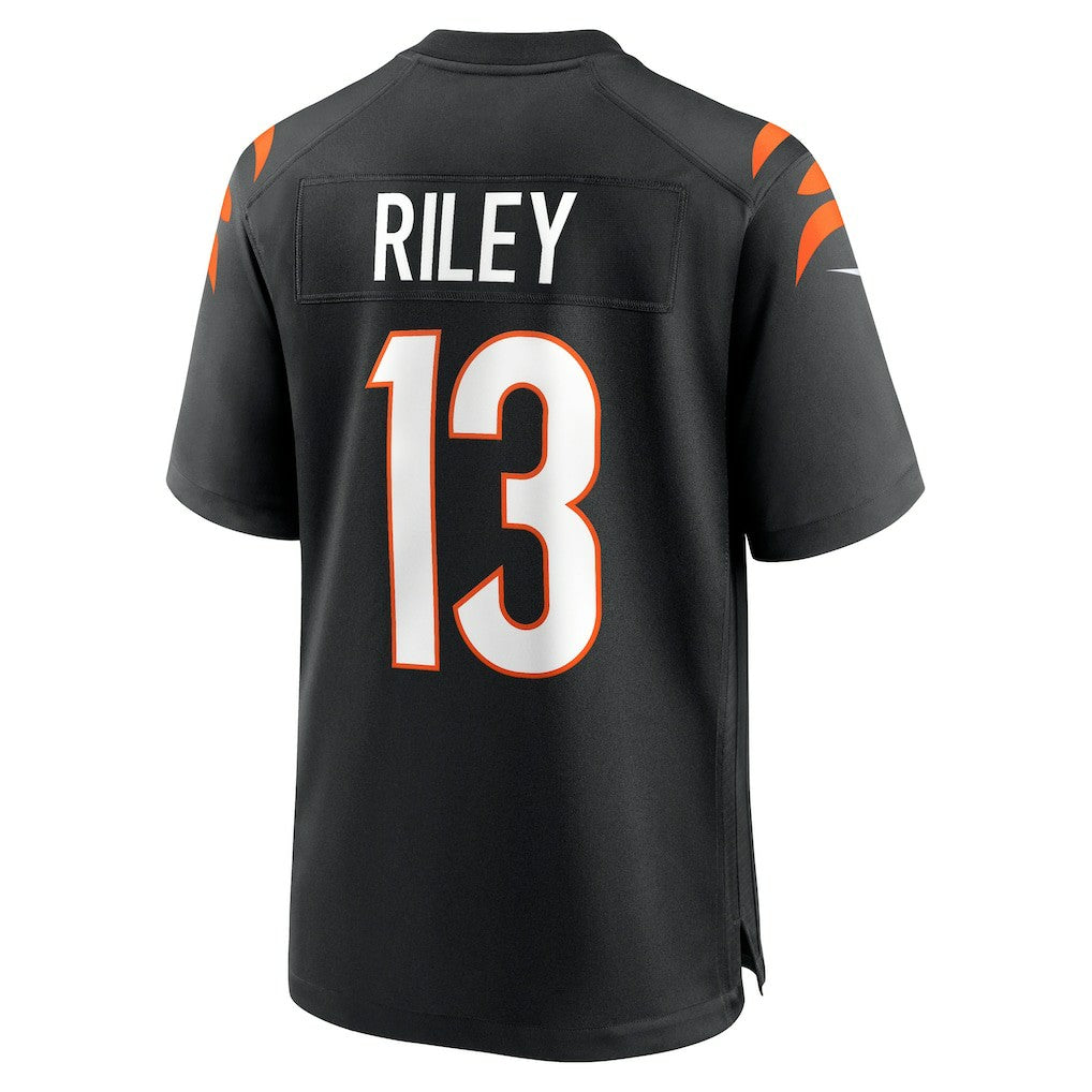 Ken Riley Cincinnati Bengals Retired Player Game Jersey - Black - Nike