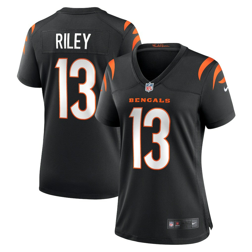 Ken Riley Cincinnati Bengals Women's Retired Player Game Jersey - Black - Nike