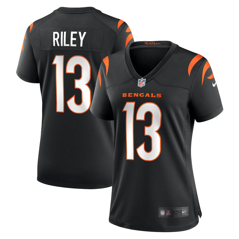 Ken Riley Cincinnati Bengals Women's Retired Player Game Jersey - Black - Nike