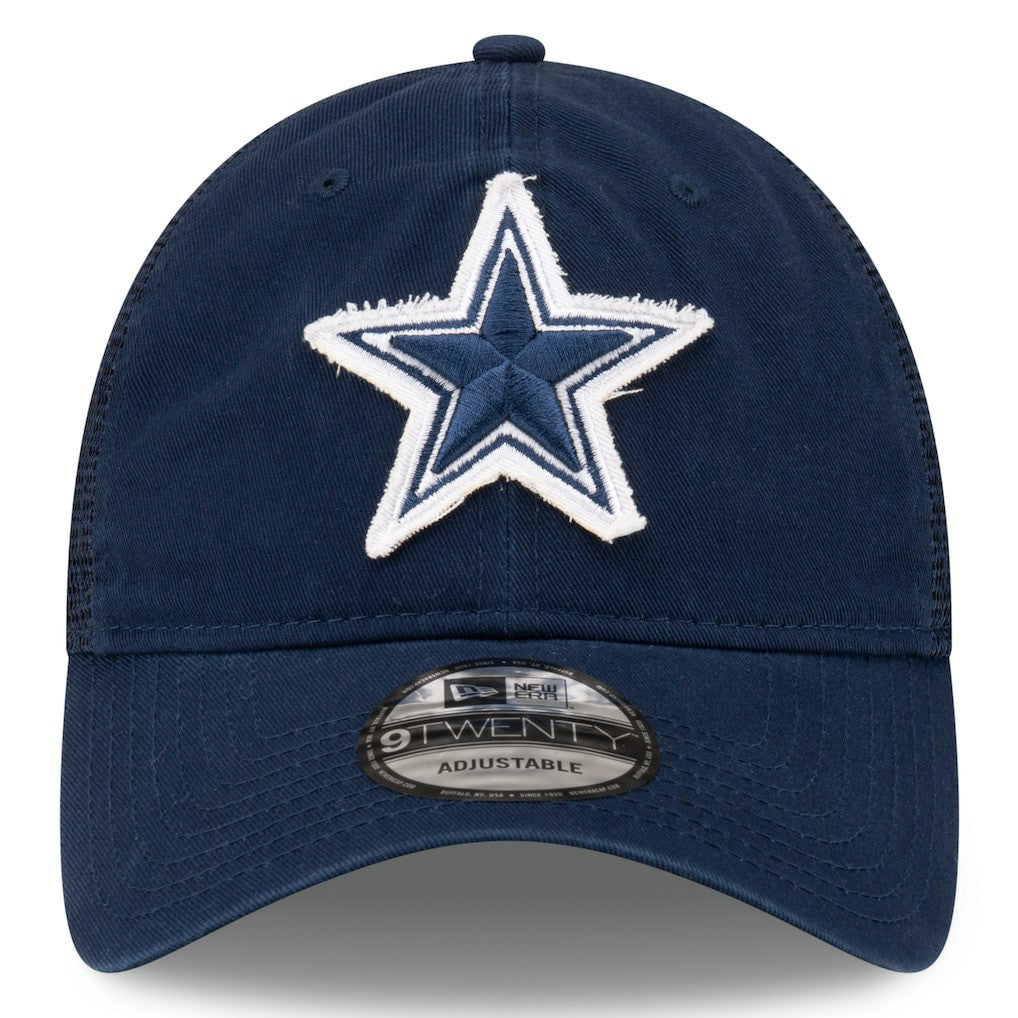 Dallas Cowboys New Era Game Day 9TWENTY Adjustable Trucker Hat - Navy - NFL