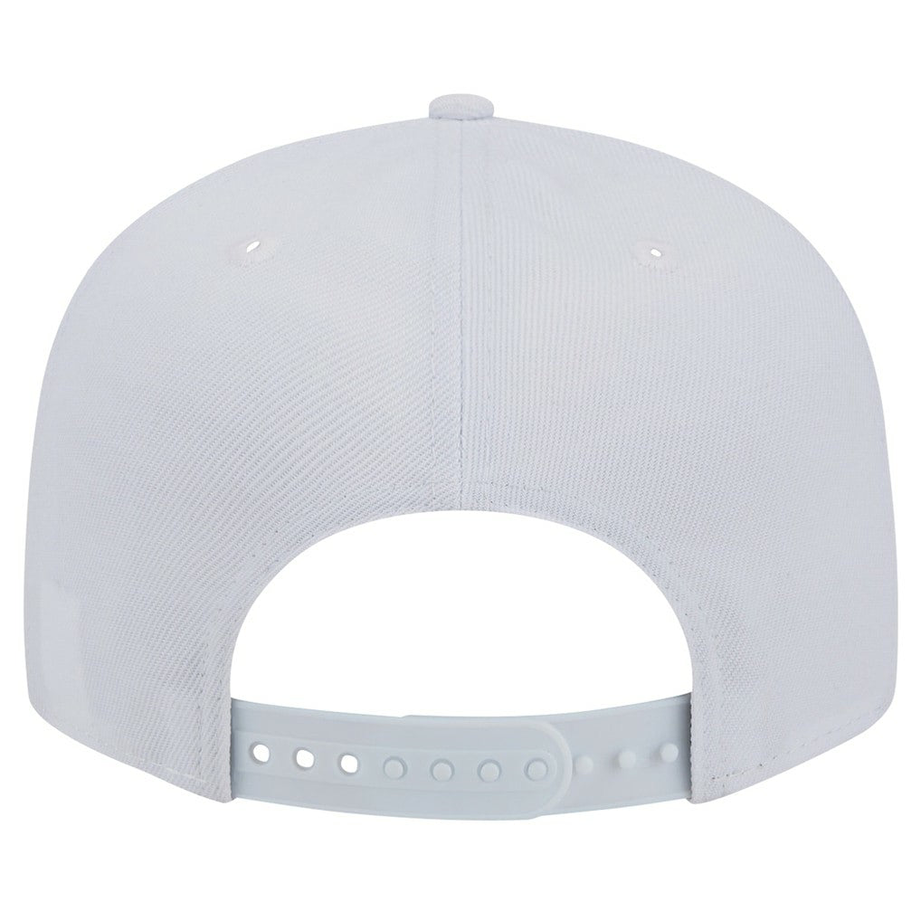 Dallas Cowboys New Era Main White on White 9FIFTY Snapback Hat - NFL