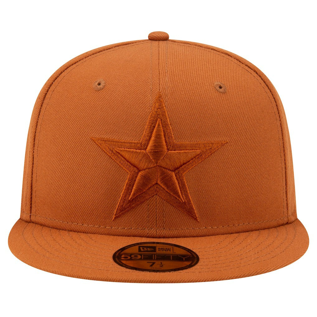 Dallas Cowboys New Era Color Pack 59FIFTY Fitted Hat - Brown - NFL