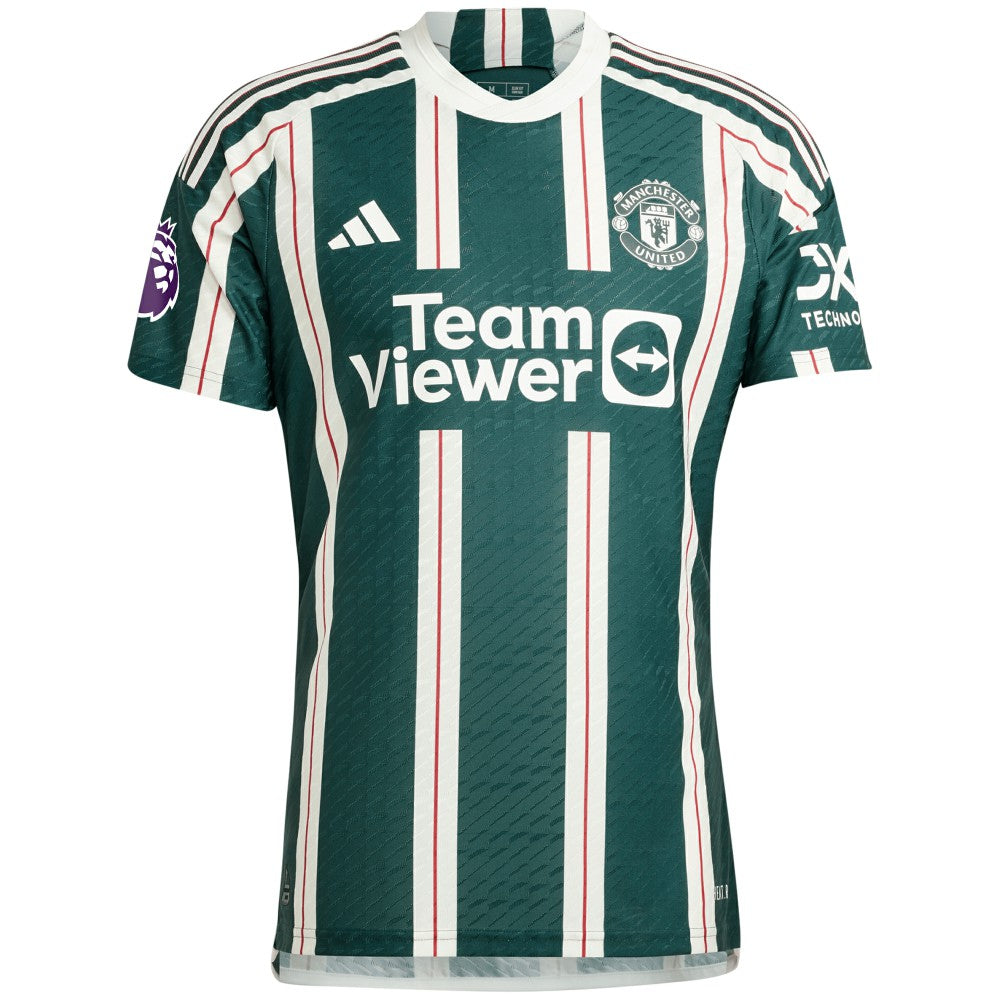 Adidas - Mason Mount Manchester United 2023/24 Away Player Jersey - Green