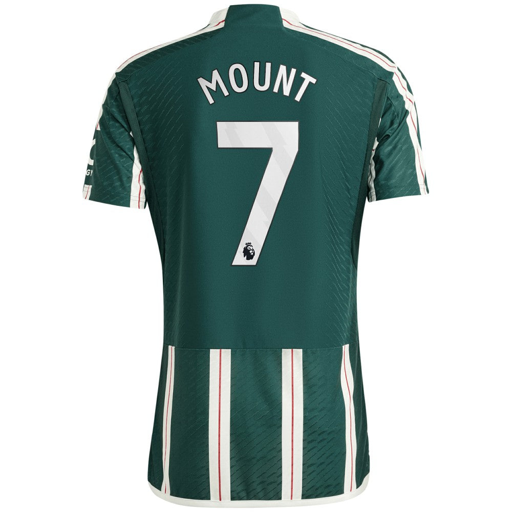 Adidas - Mason Mount Manchester United 2023/24 Away Player Jersey - Green