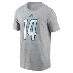 Amon-Ra St. Brown Detroit Lions Player Name & Number T-Shirt - Gray - Nike