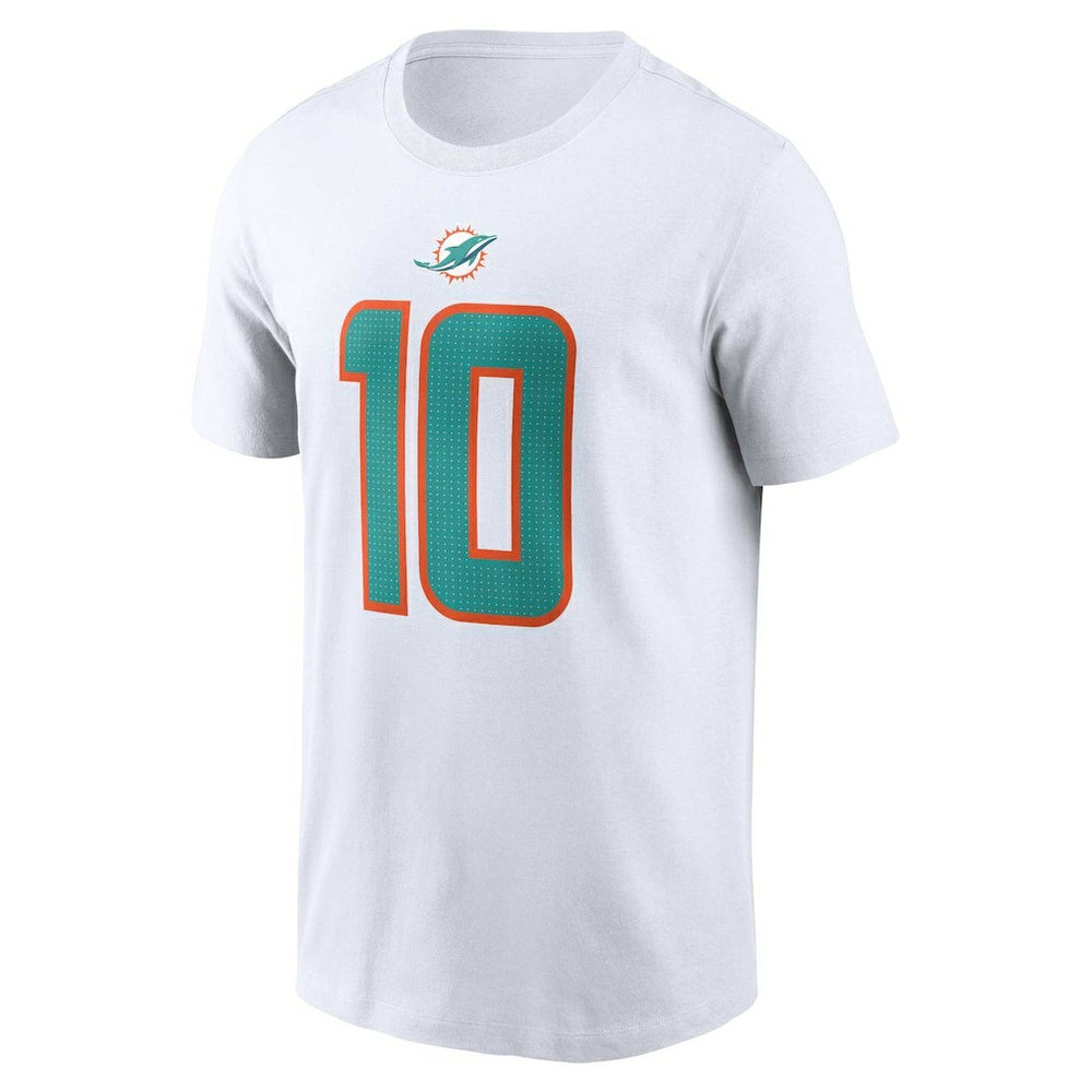 Tyreek Hill Miami Dolphins Player Name & Number T-Shirt - White - Nike