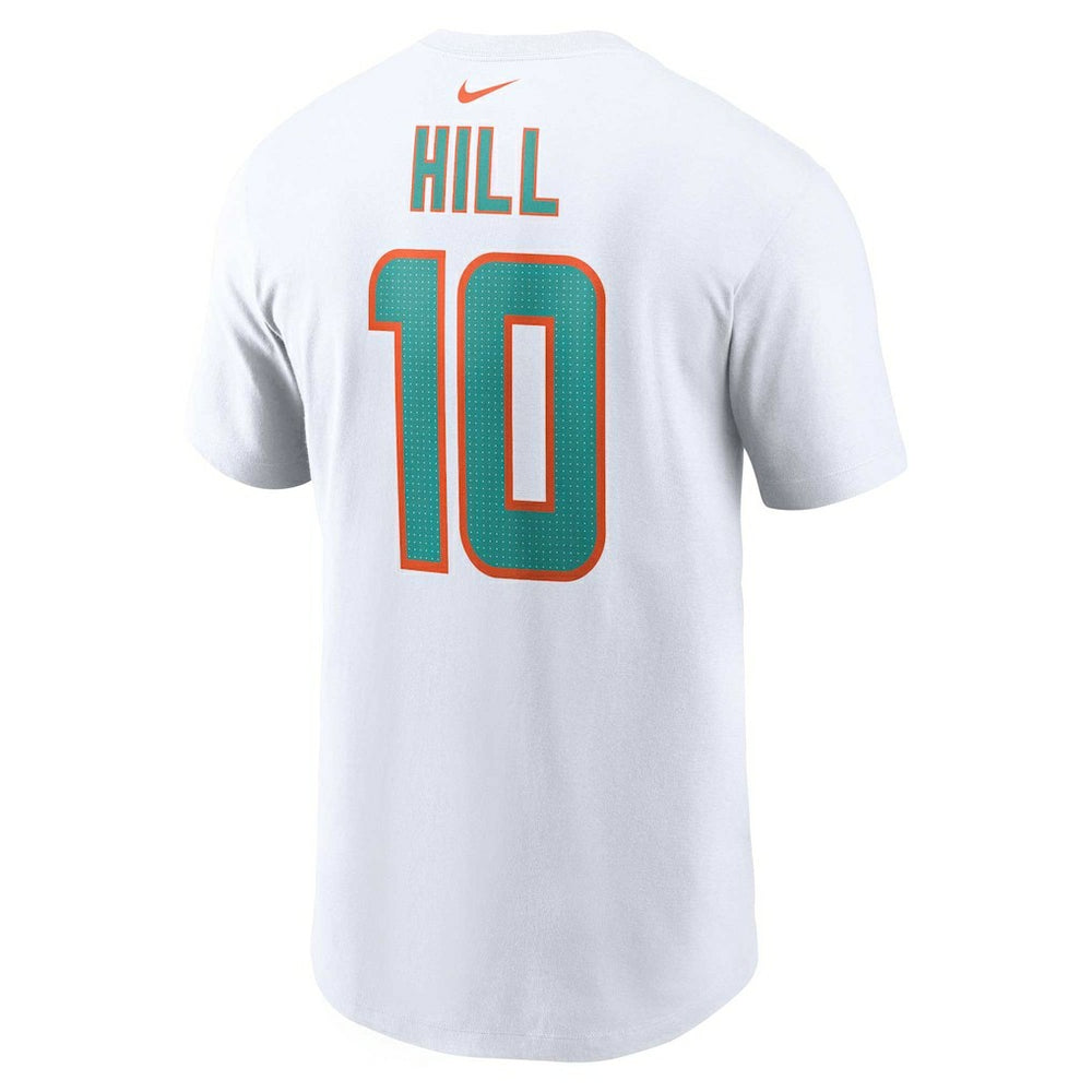 Tyreek Hill Miami Dolphins Player Name & Number T-Shirt - White - Nike