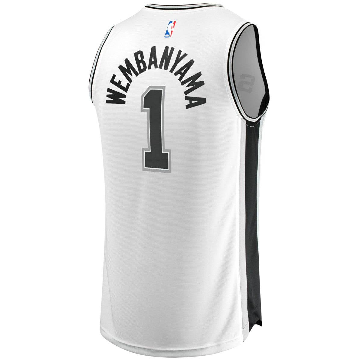 Fanatics Victor Wembanyama San Antonio Spurs Youth Fast Break Player Jersey Association Edition White