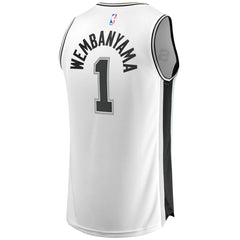 Fanatics Victor Wembanyama San Antonio Spurs Youth Fast Break Player Jersey Association Edition White