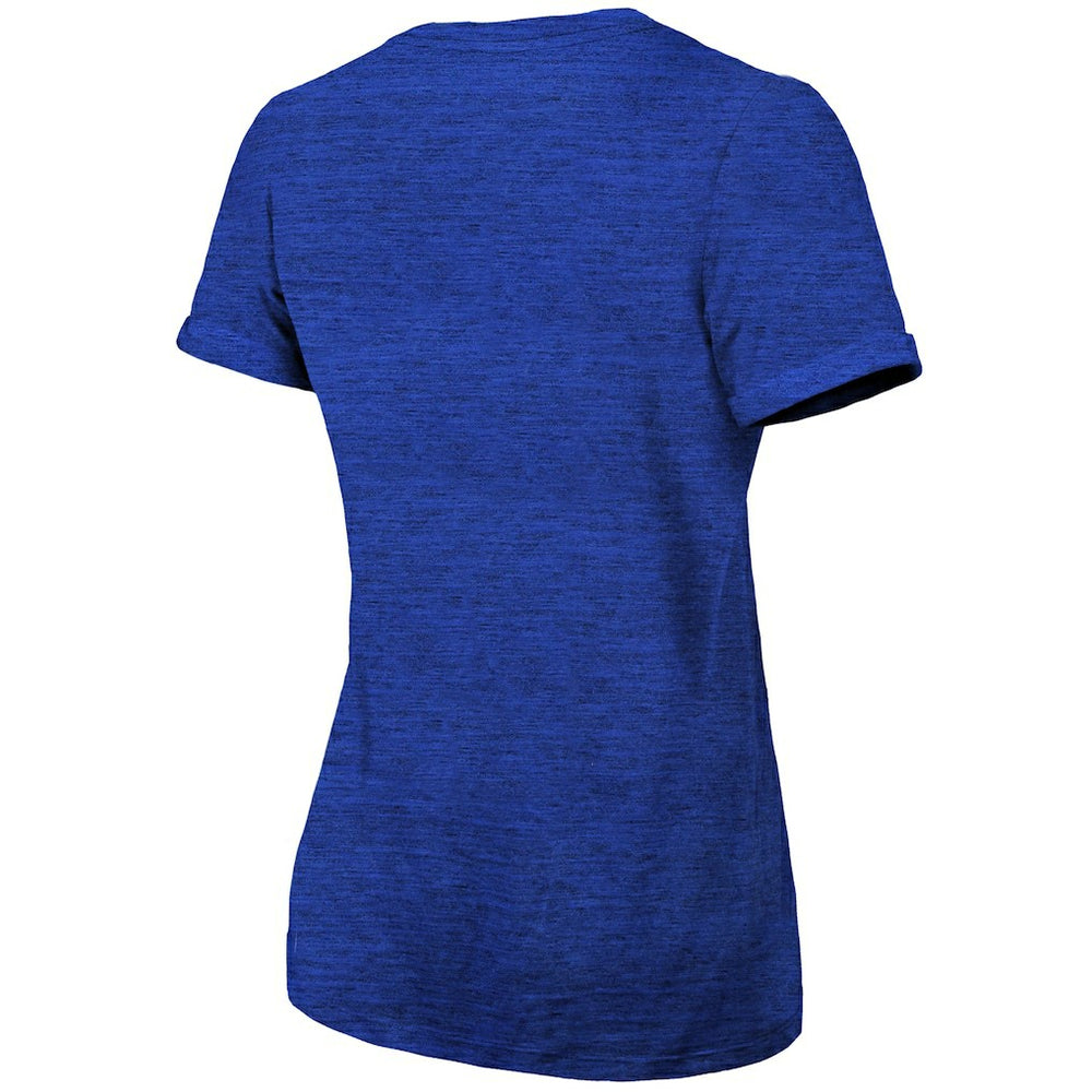 Indianapolis Colts Majestic Threads Women's Indiana Nights Alternate Tri-Blend Boyfriend T-Shirt - Heather Blue - NFL