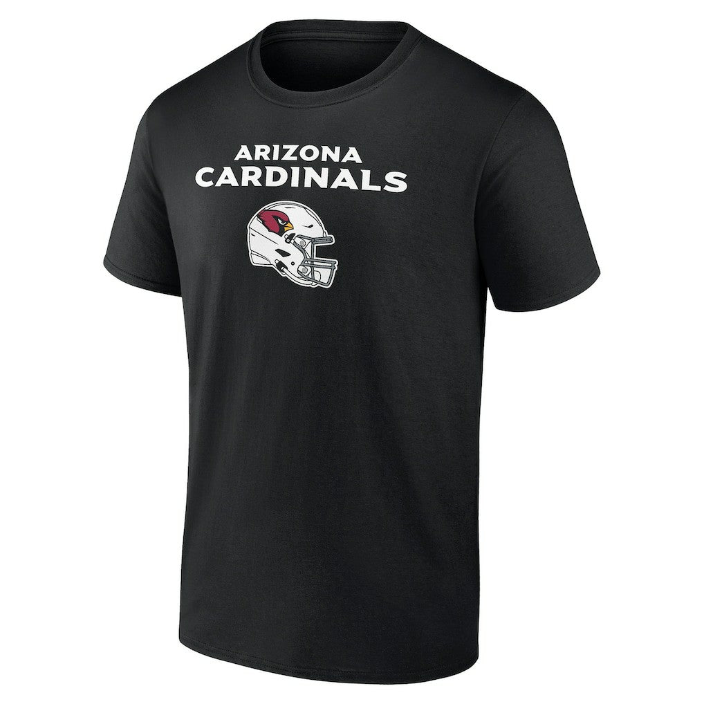 Arizona Cardinals Personalized Name & Number Team Wordmark T-Shirt - Black - NFL