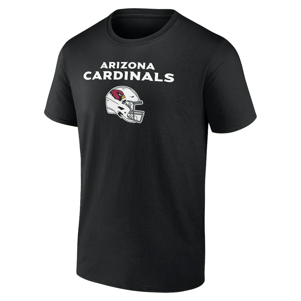 Arizona Cardinals Personalized Name & Number Team Wordmark T-Shirt - Black - NFL