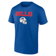 Buffalo Bills Personalized Name & Number Team Wordmark T-Shirt - Royal - NFL