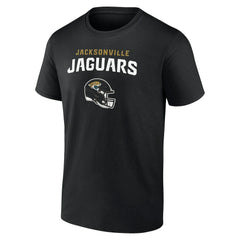 Jacksonville Jaguars Personalized Name & Number Team Wordmark T-Shirt - Black - NFL