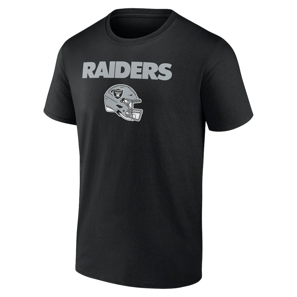 Las Vegas Raiders Personalized Name & Number Team Wordmark T-Shirt - Black - NFL