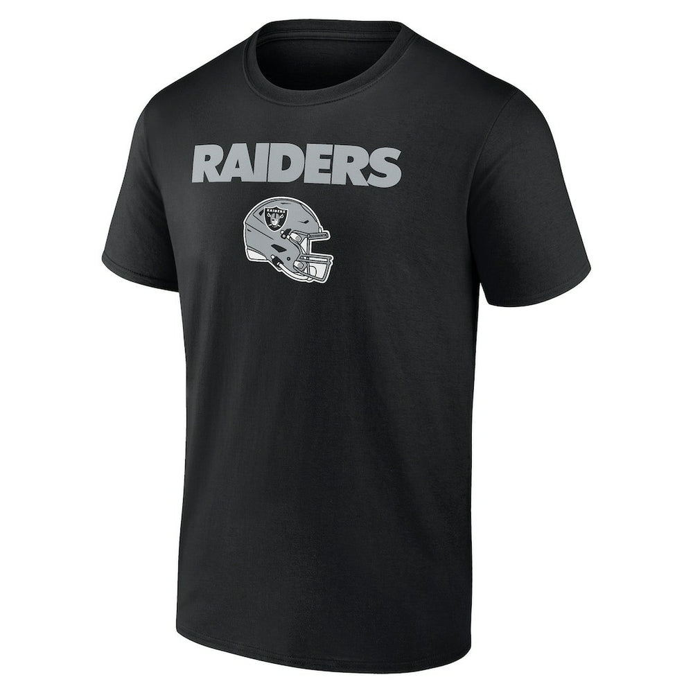 Las Vegas Raiders Personalized Name & Number Team Wordmark T-Shirt - Black - NFL