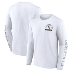 Chicago White Sox Fanatics Press Box Long Sleeve T-Shirt Sale