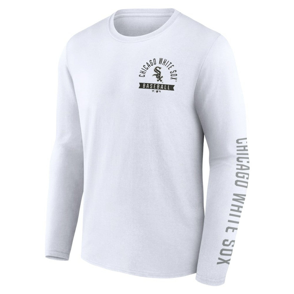 Chicago White Sox Fanatics Press Box Long Sleeve T-Shirt Sale
