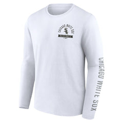 Chicago White Sox Fanatics Press Box Long Sleeve T-Shirt Sale