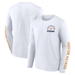 Houston Astros Fanatics Press Box Long Sleeve T-Shirt Sale