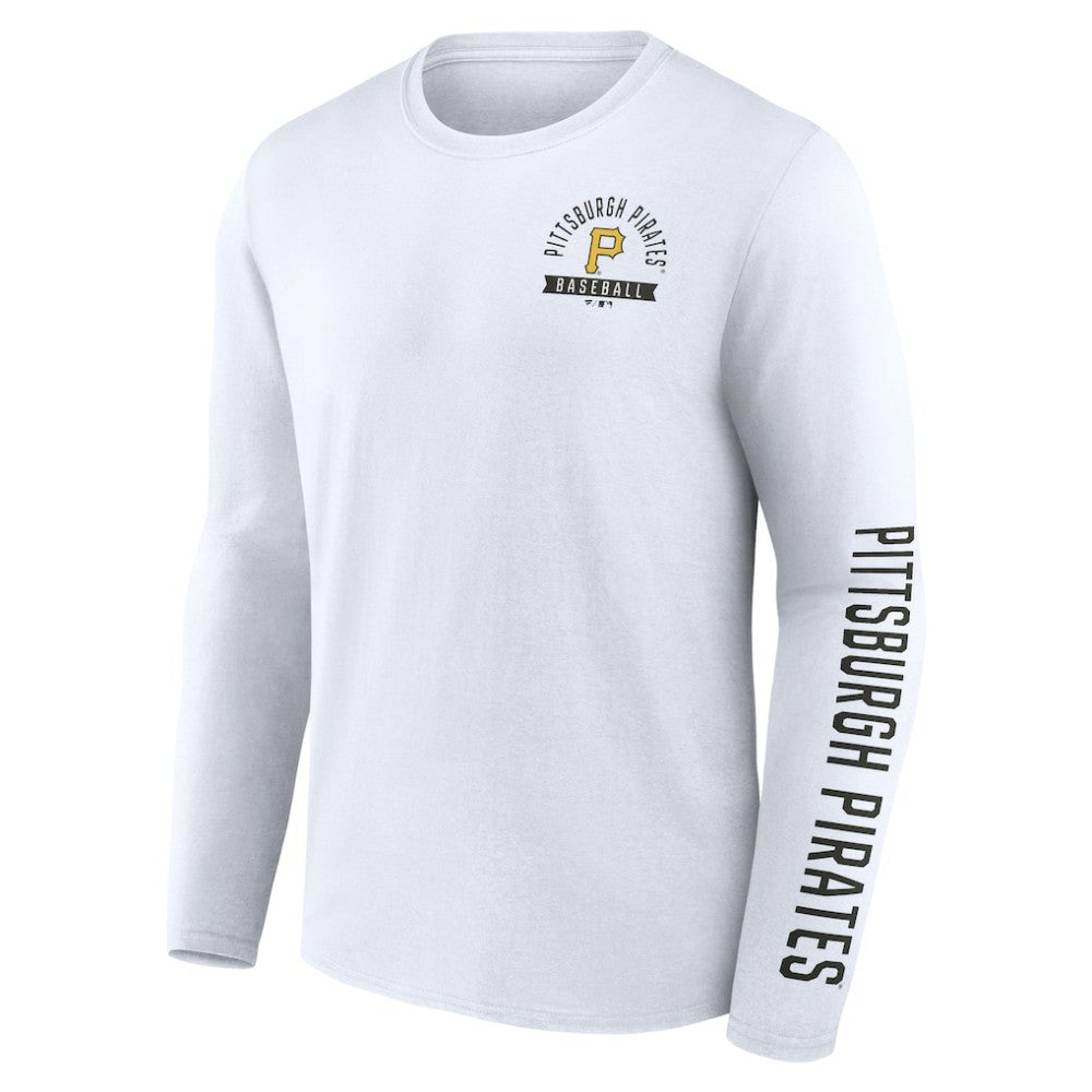 Pittsburgh Pirates Fanatics Press Box Long Sleeve T-Shirt Outlet