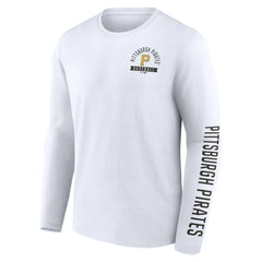 Pittsburgh Pirates Fanatics Press Box Long Sleeve T-Shirt Outlet