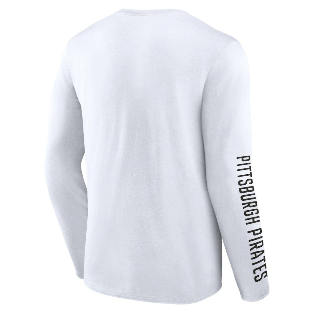 Pittsburgh Pirates Fanatics Press Box Long Sleeve T-Shirt Outlet