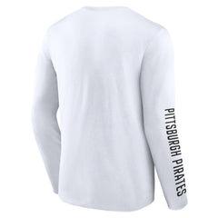 Pittsburgh Pirates Fanatics Press Box Long Sleeve T-Shirt Outlet