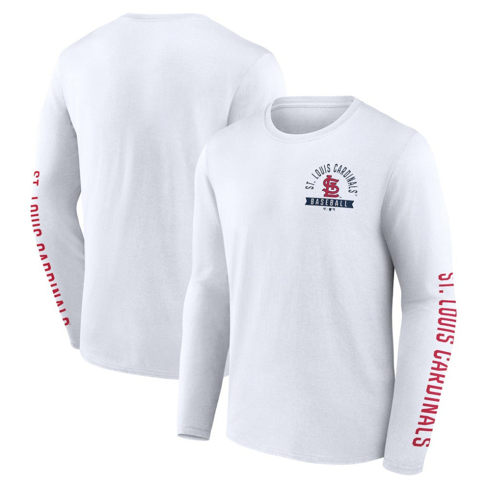 St. Louis Cardinals Fanatics Press Box Long Sleeve T-Shirt Online