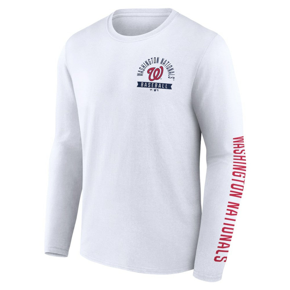 Washington Nationals Fanatics Press Box Long Sleeve T-Shirt for sale