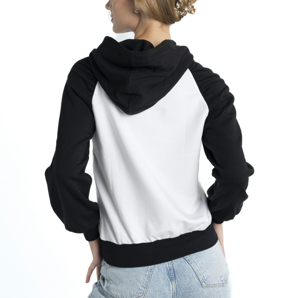 Phoenix Suns Lusso Women's Marlowe Tri-Blend Raglan Pullover Hoodie White