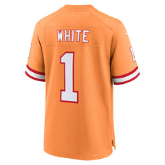 Rachaad White Tampa Bay Buccaneers Alternate Game Jersey - Orange - Nike