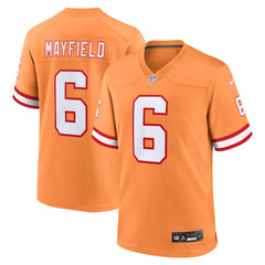 Baker Mayfield Tampa Bay Buccaneers Throwback Game Jersey - Orange - Nike