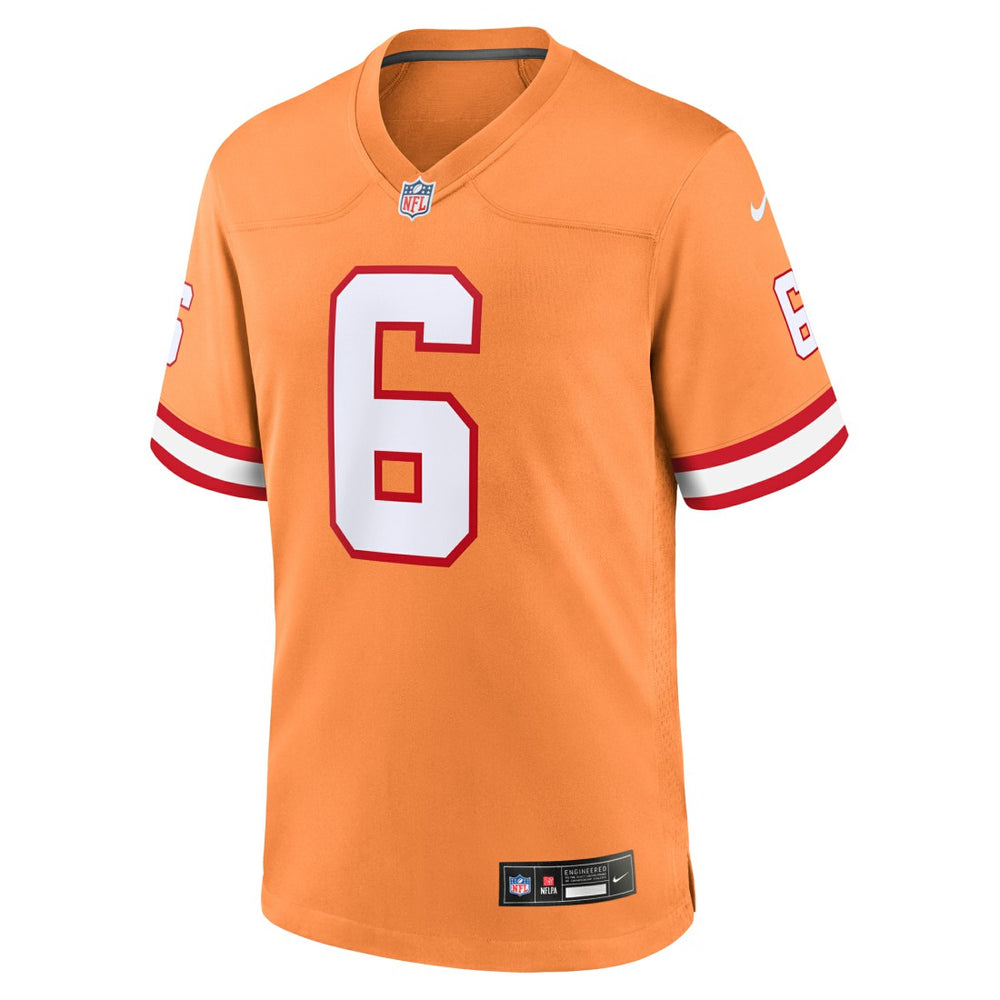Baker Mayfield Tampa Bay Buccaneers Throwback Game Jersey - Orange - Nike