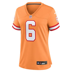 Baker Mayfield Tampa Bay Buccaneers Women's Throwback Game Jersey - Orange - Nike