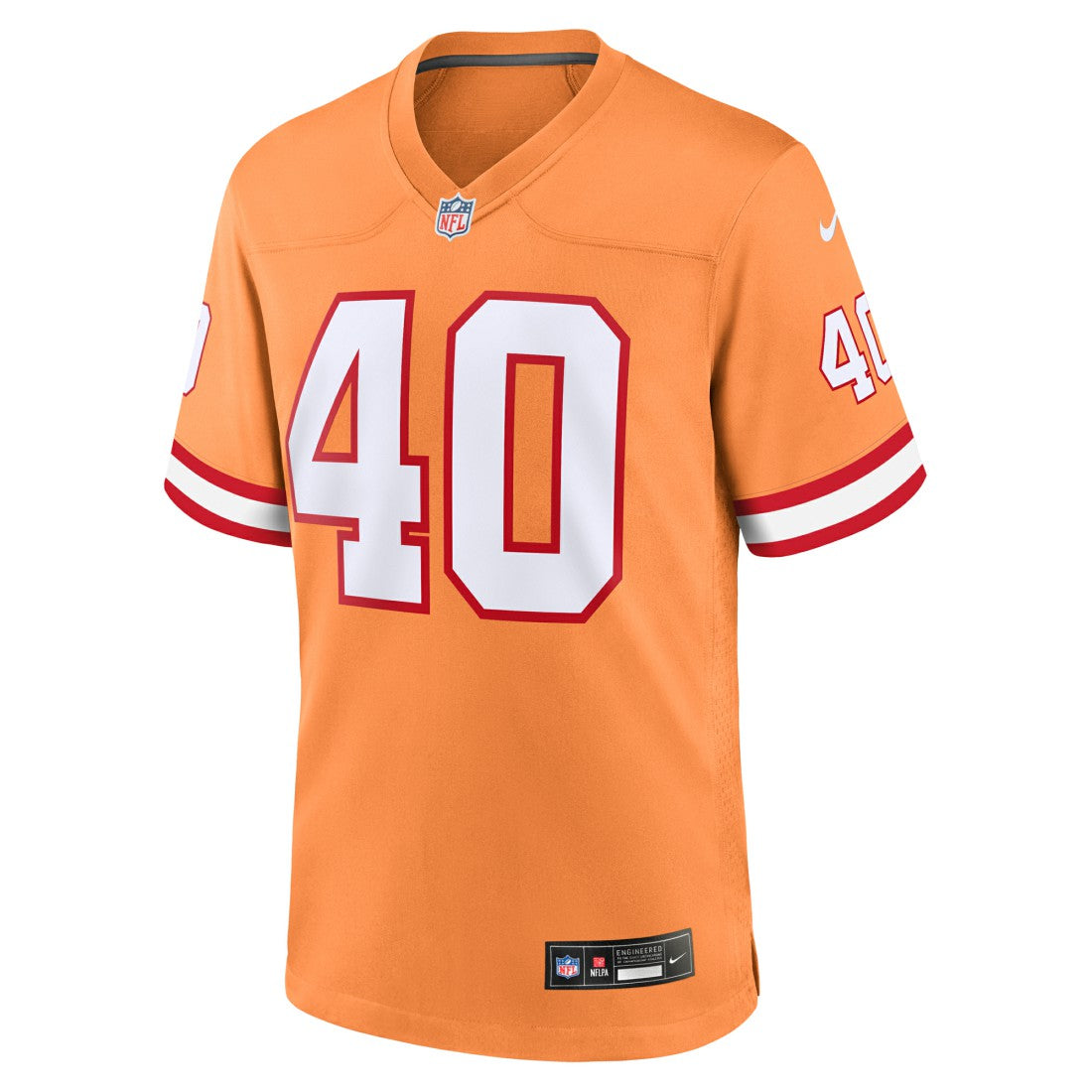 Mike Alstott Tampa Bay Buccaneers Throwback Game Jersey - Orange - Nike