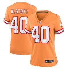 Mike Alstott Tampa Bay Buccaneers Women's Throwback Game Jersey - Orange - Nike