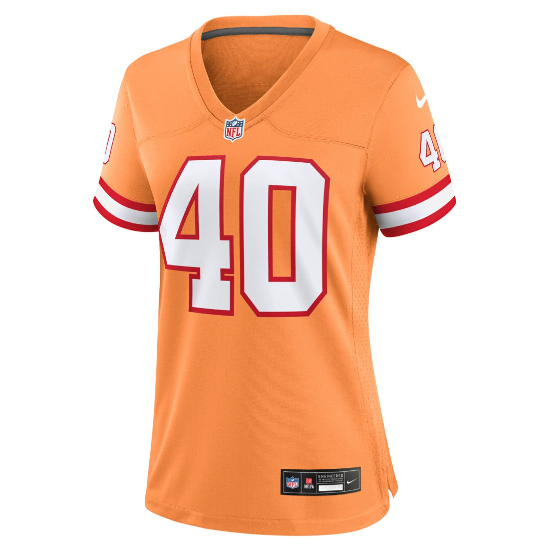 Mike Alstott Tampa Bay Buccaneers Women's Throwback Game Jersey - Orange - Nike