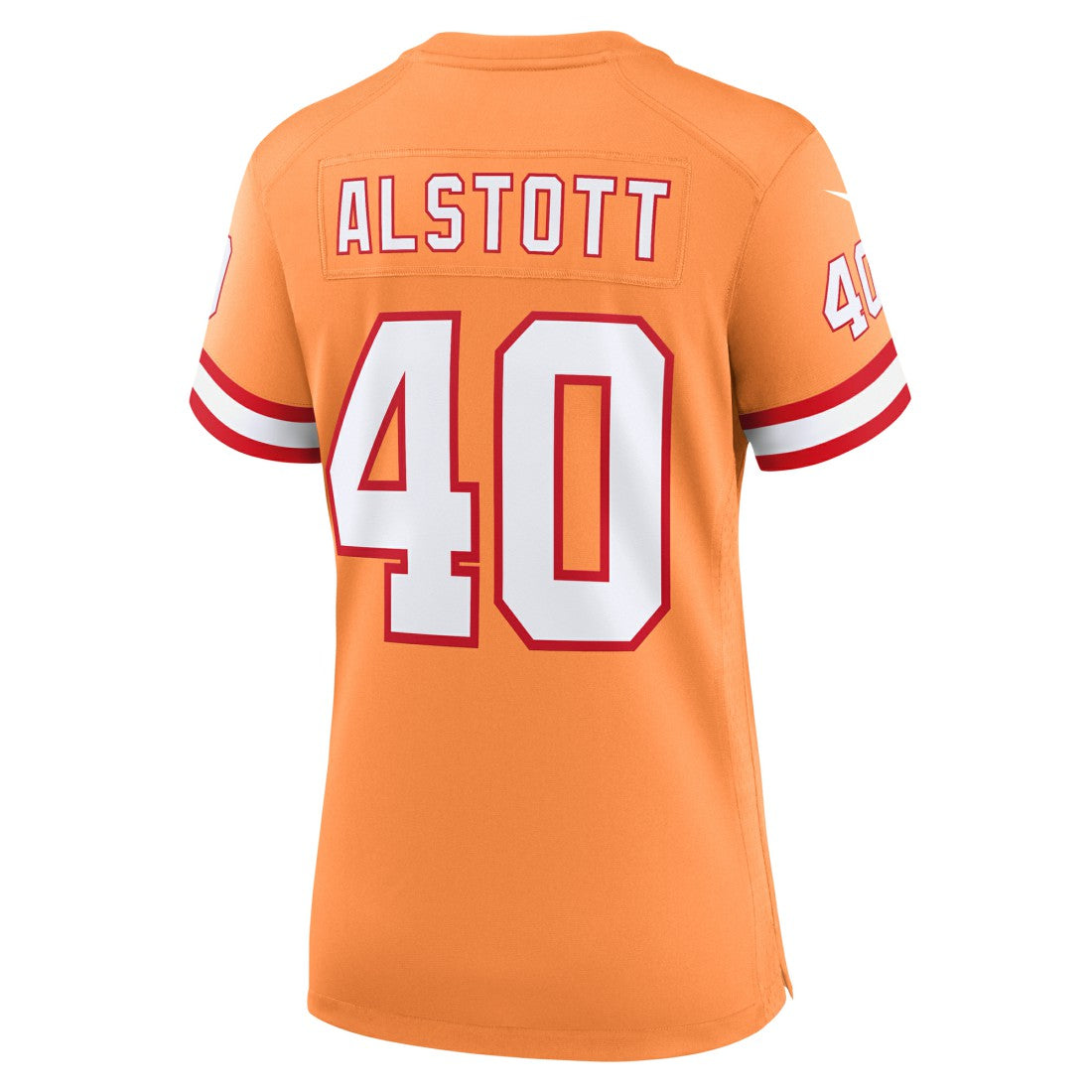 Mike Alstott Tampa Bay Buccaneers Women's Throwback Game Jersey - Orange - Nike