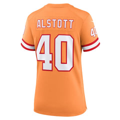 Mike Alstott Tampa Bay Buccaneers Women's Throwback Game Jersey - Orange - Nike