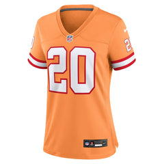 Ronde Barber Tampa Bay Buccaneers Women's Throwback Game Jersey - Orange - Nike