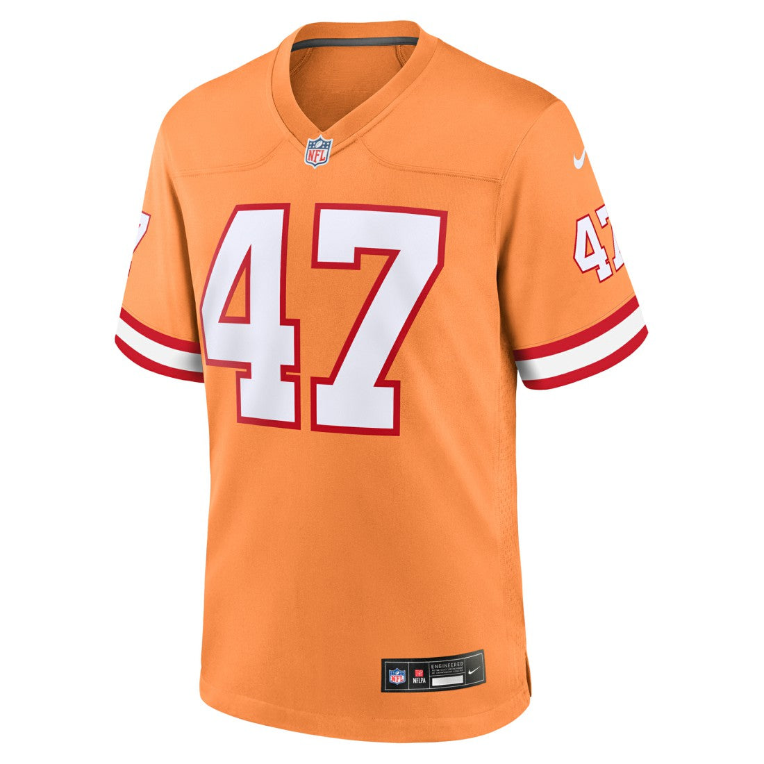 John Lynch Tampa Bay Buccaneers Throwback Game Jersey - Orange - Nike